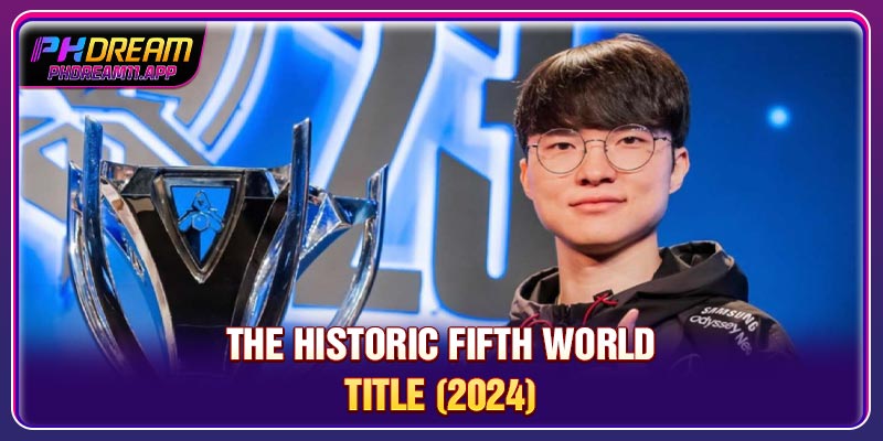 Faker T1 - The Unkillable King Of League Of Legends Esports 3 The historic fifth world title (2024)